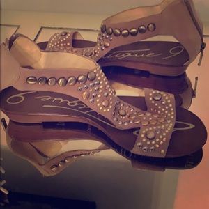 Jeweled sandals